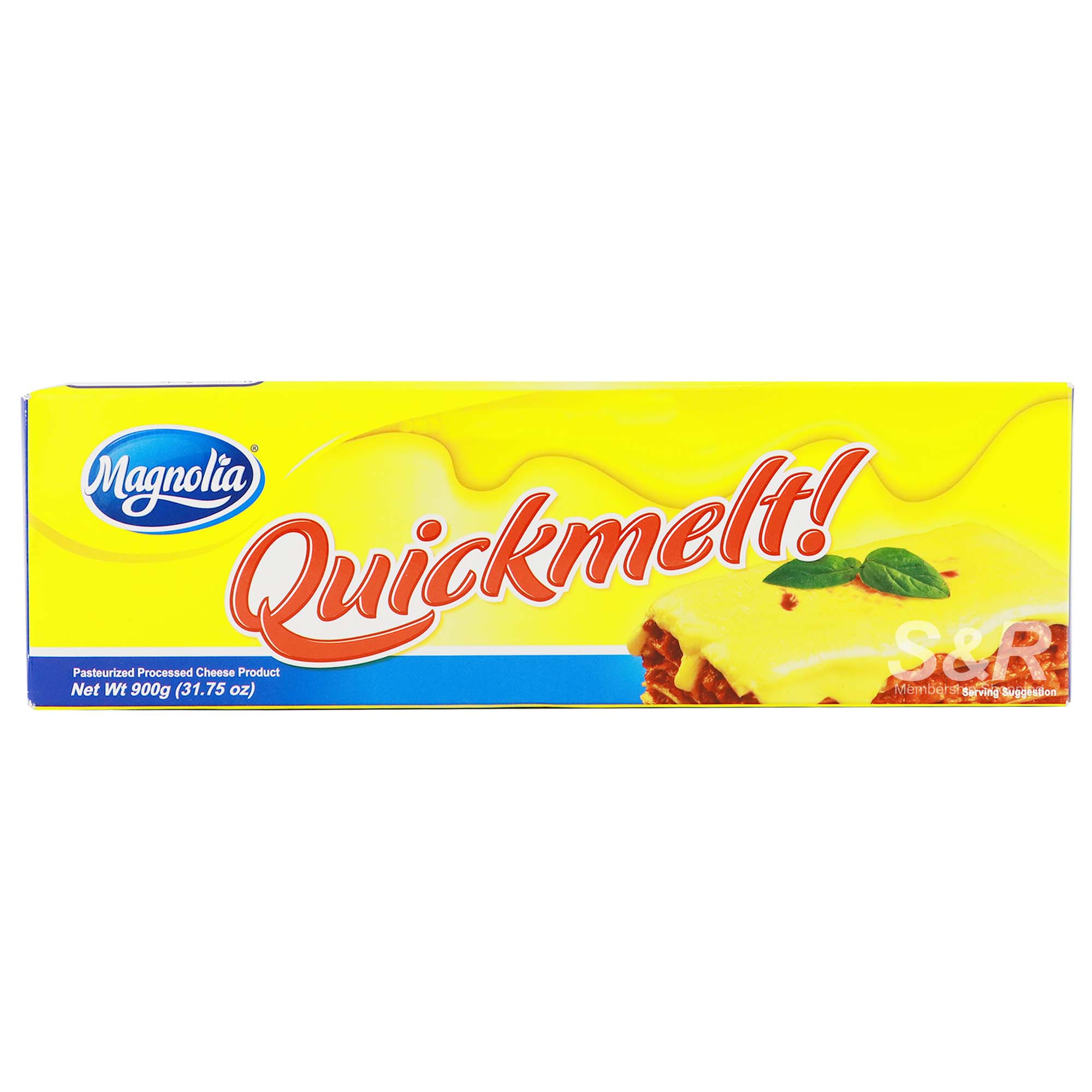 Magnolia Quickmelt Pasteurized Processed Cheese 900g Magnolia Quickmelt Pasteurized Processed Cheese 900g